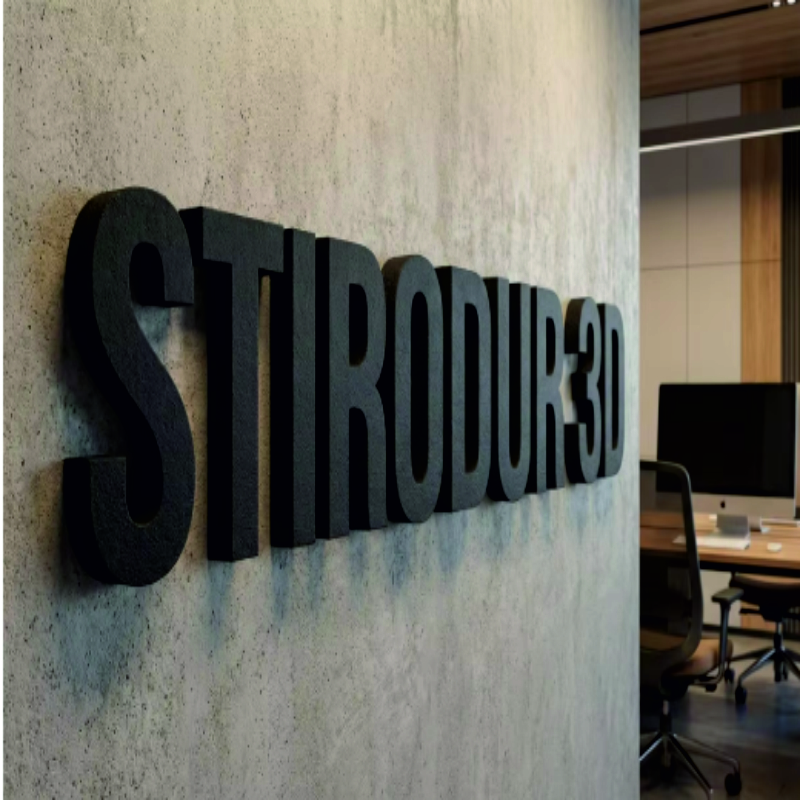 3D slova od stirodura – izrada reklama i natpisa