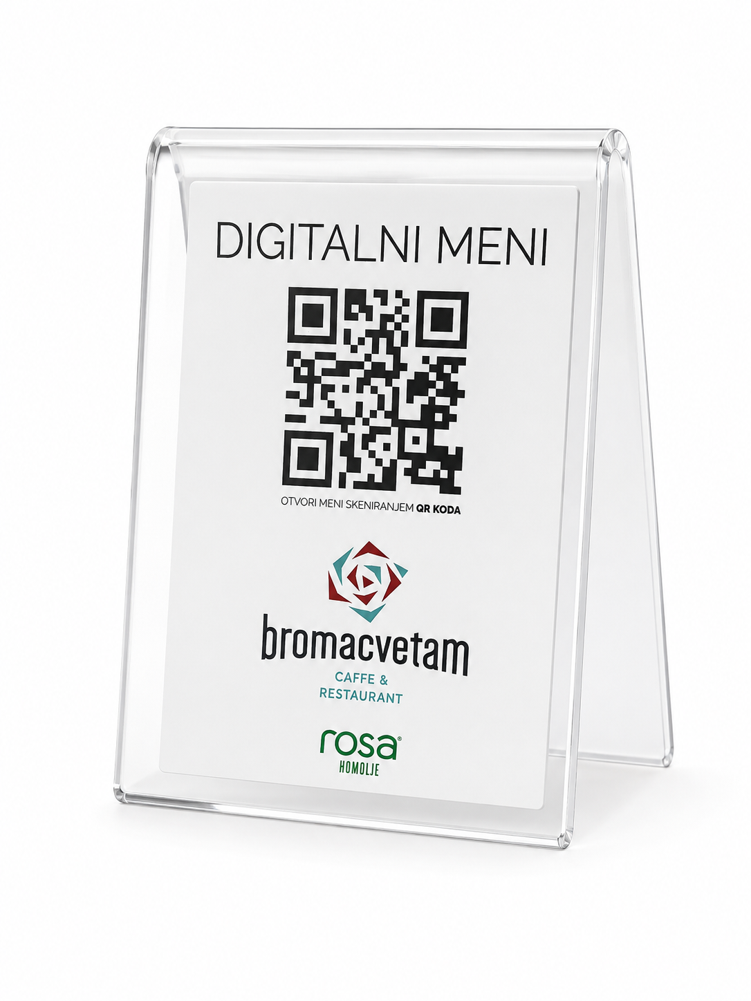 ŠATORČIĆI ZA QR CODE (digitalni menu)